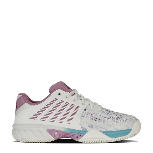 K-Swiss Ex[ress Light 3 Padel padelschoenen wit/lila afbeelding