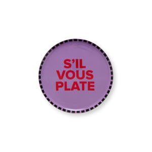 decoratie bord S'il Vous Plate