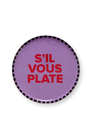 decoratie bord S'il Vous Plate