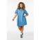 Zizzi denim jurk medium blue denim