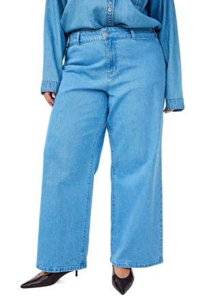 high waist wide leg jeans