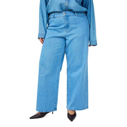 Zizzi high waist wide leg jeans afbeelding
