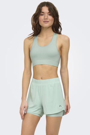 level 2 sportbh ONPDAISY mintgroen