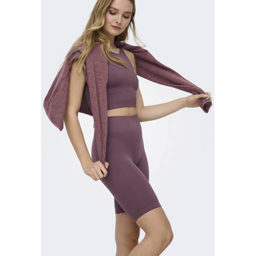 ONLY PLAY sportshort ONPJAIA roodbruin afbeelding