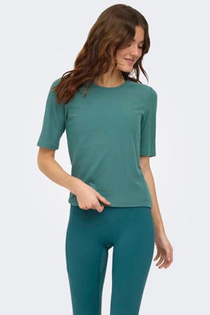 sportshirt ONPSEREN grijsgroen