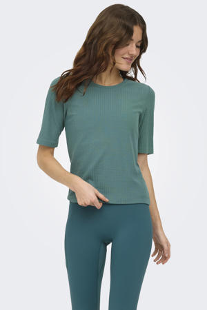 sportshirt ONPSEREN grijsgroen