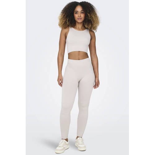 ONLY PLAY sportbroek ONPJAIA ecru afbeelding