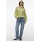 VERO MODA x Noor de Groot gebreide trui lichtgroen ajour