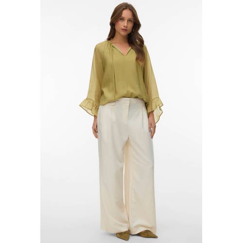 VERO MODA x Noor de Groot top lichtgroen afbeelding
