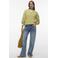 VERO MODA x Noor de Groot sweater lichtgroen