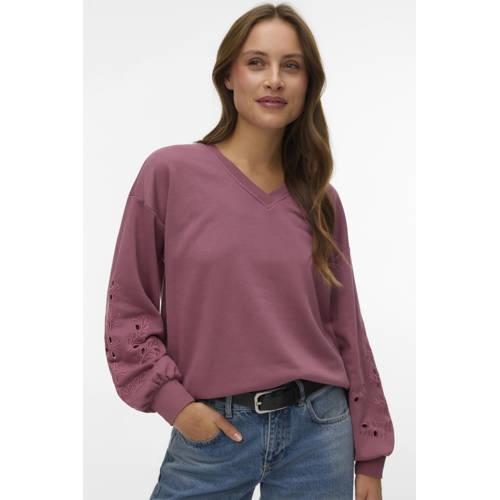 VERO MODA x Noor de Groot sweater roze afbeelding
