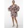 VERO MODA x Noor de Groot A-lijn jurk roze