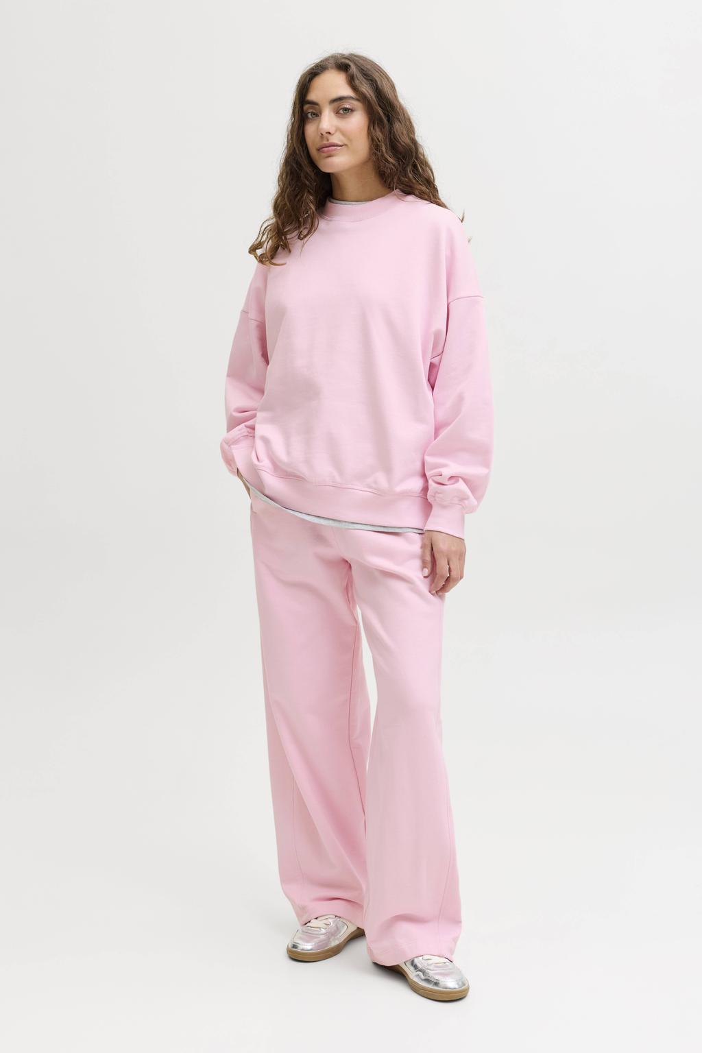 JJXX sweater lichtroze