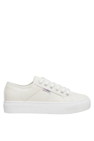 Onlnoomi Pu Platform Sneaker sneakers wit