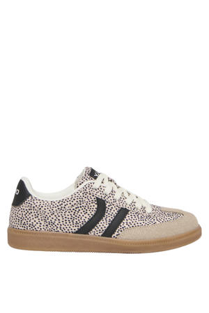 Onllydie Pu Leo Sneaker sneakers beige/zwart