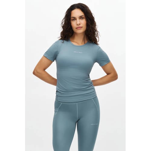 Rohnisch sport T-shirt Jacquard blauw afbeelding