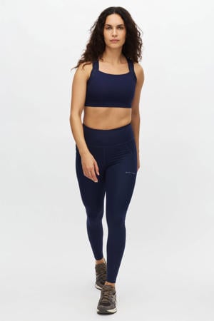 sportbroek Flattering donkerblauw