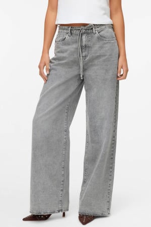 wide leg jeans grey denim