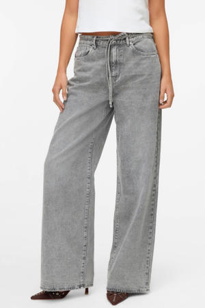 wide leg jeans grey denim