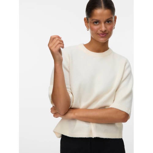 VERO MODA trui wit gebreid afbeelding