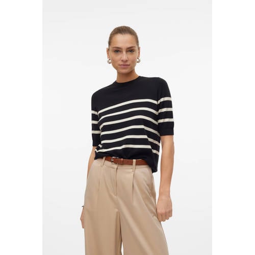 VERO MODA gestreepte trui gebreid afbeelding