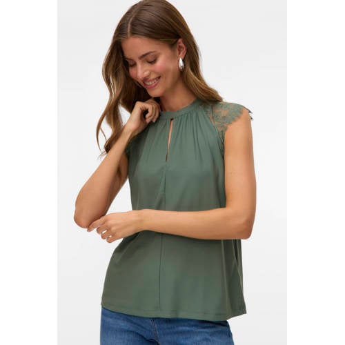 VERO MODA top met col afbeelding