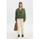 Selected trenchcoat olijfgroen
