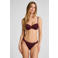 Hunkemöller string Lace & Shine donkerrood
