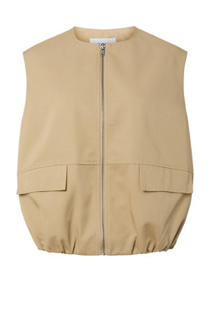 bodywarmer beige