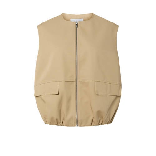 PIECES bodywarmer beige afbeelding