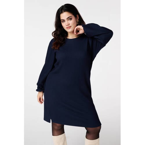 MS Mode jurk donkerblauw afbeelding