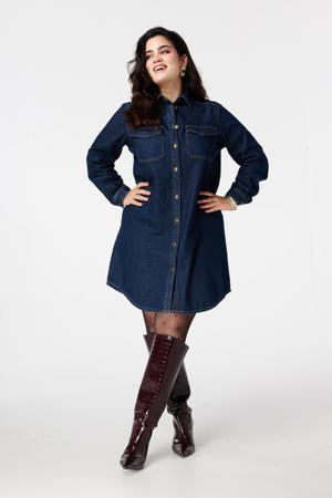 spijkerjurk dark blue denim