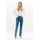 Caroll straight leg jeans - middelblauw