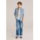 WE Fashion Blue Ridge loose fit jeans - medium blue denim