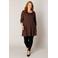 Base Level Curvy tuniektop bruin