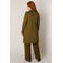Base Level Curvy lang vest fijn gebreid