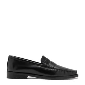 leren loafers zwart