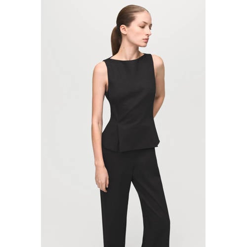 Mango jumpsuit donkerbruin afbeelding