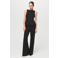 Mango jumpsuit donkerbruin