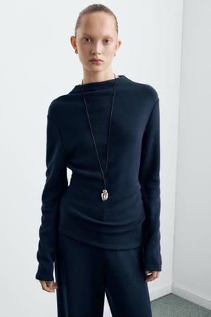 pullover donkerblauw