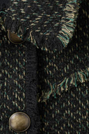 thumbnail: Mango tweed jasje donkergroen