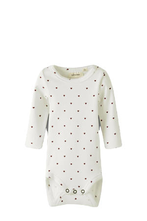 romper offwhite/rood
