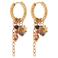 Label Kiki gold plated oorbellen Billy Hoops