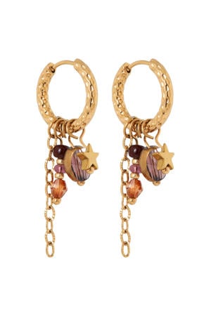 gold plated oorbellen Billy Hoops