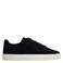 Manfield suède sneakers donkerblauw