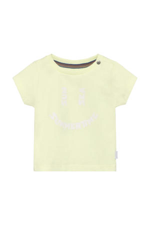 T-shirt lichtgeel