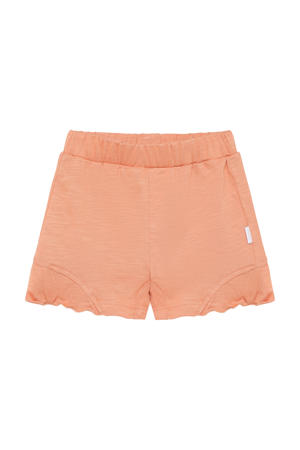 relaxed regular waist sweatshort oranje