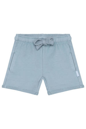 regular waist sweatshort blauw