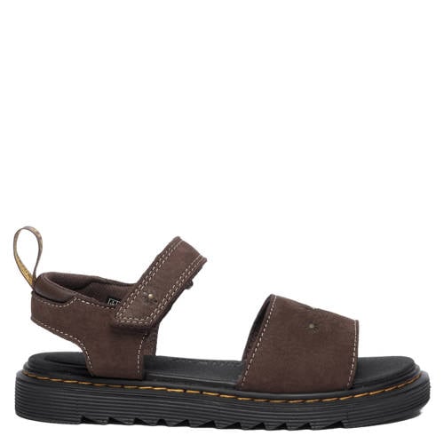 Dr. Martens Peuter/Kleuter nubuck sandalen bruin – Donkerbruin