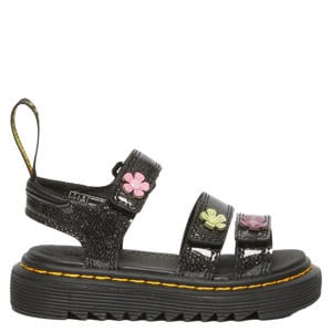 sandalen zwart glitter
